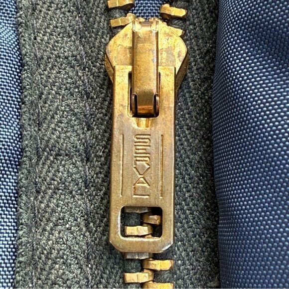 Retro Daco Navy Blue Snowmobile Ski Suit Size Men's XLarge Vintage - Picture 10 of 12